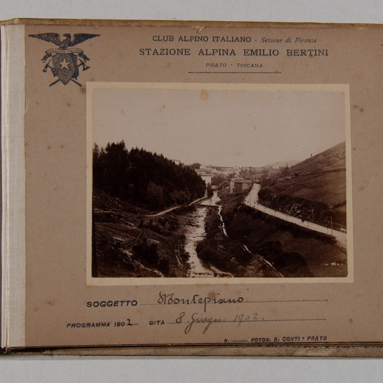 Montepiano CAI stazione alpina - Archivio storico CAI Prato