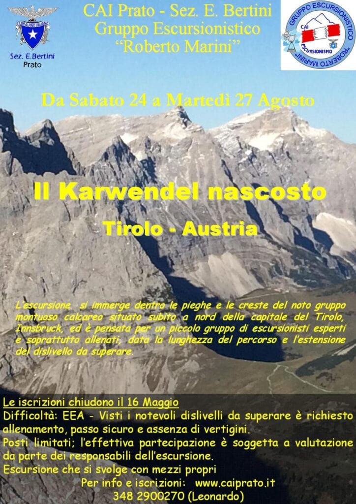 Locandina Karwendel 190824