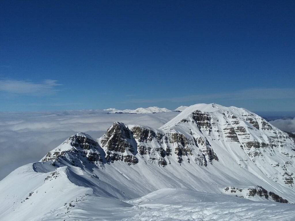 Gruppo del Giovo visto dal Rondinaio