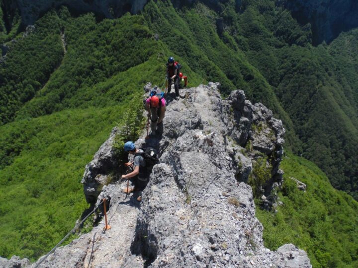 Ferrata Renato Salvatori - Monte Forato Alpi Apuane