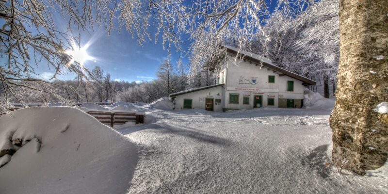 Rifugio Montanaro neve