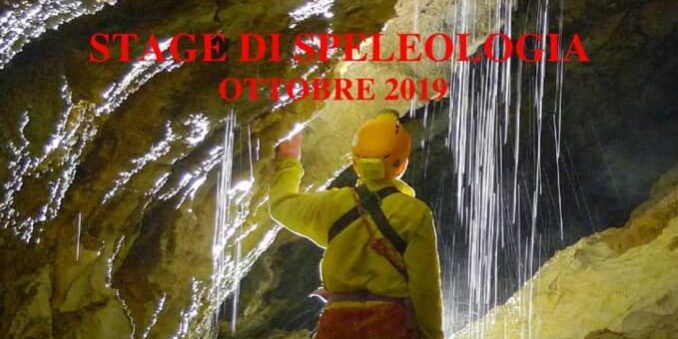 Locandina Stage Speleologia 2019