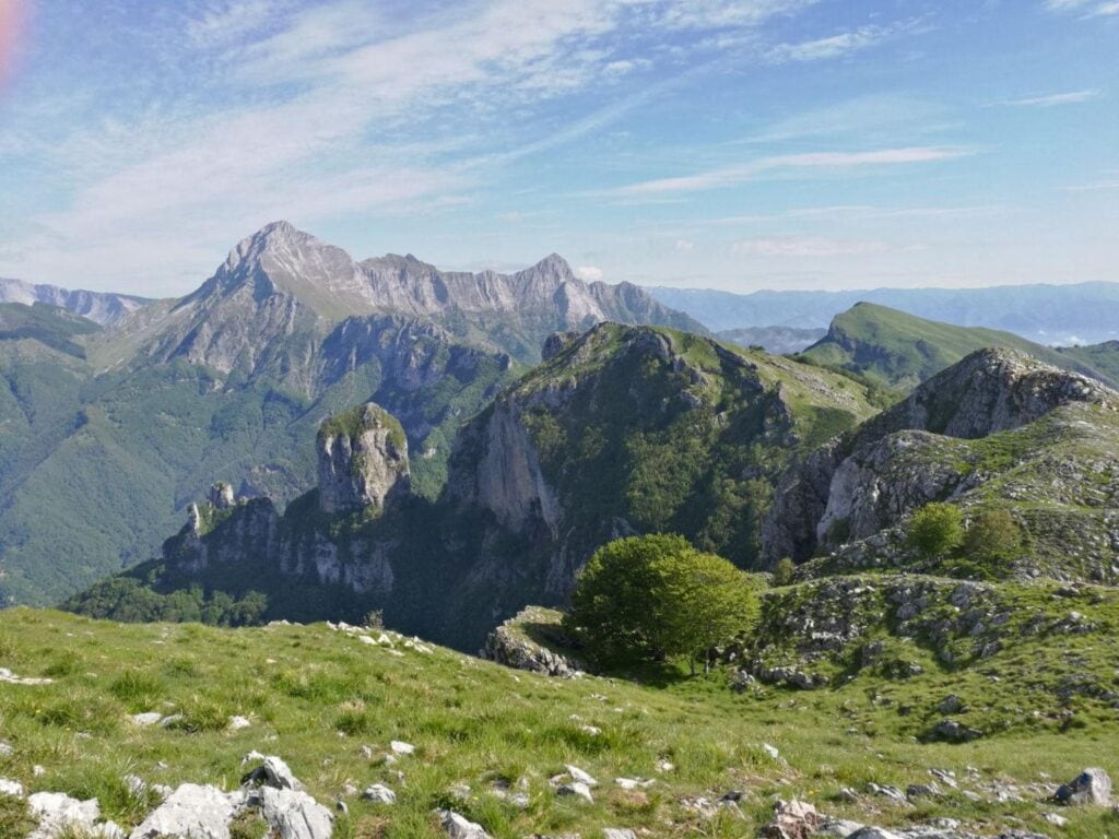 Vista dal Monte Matanna