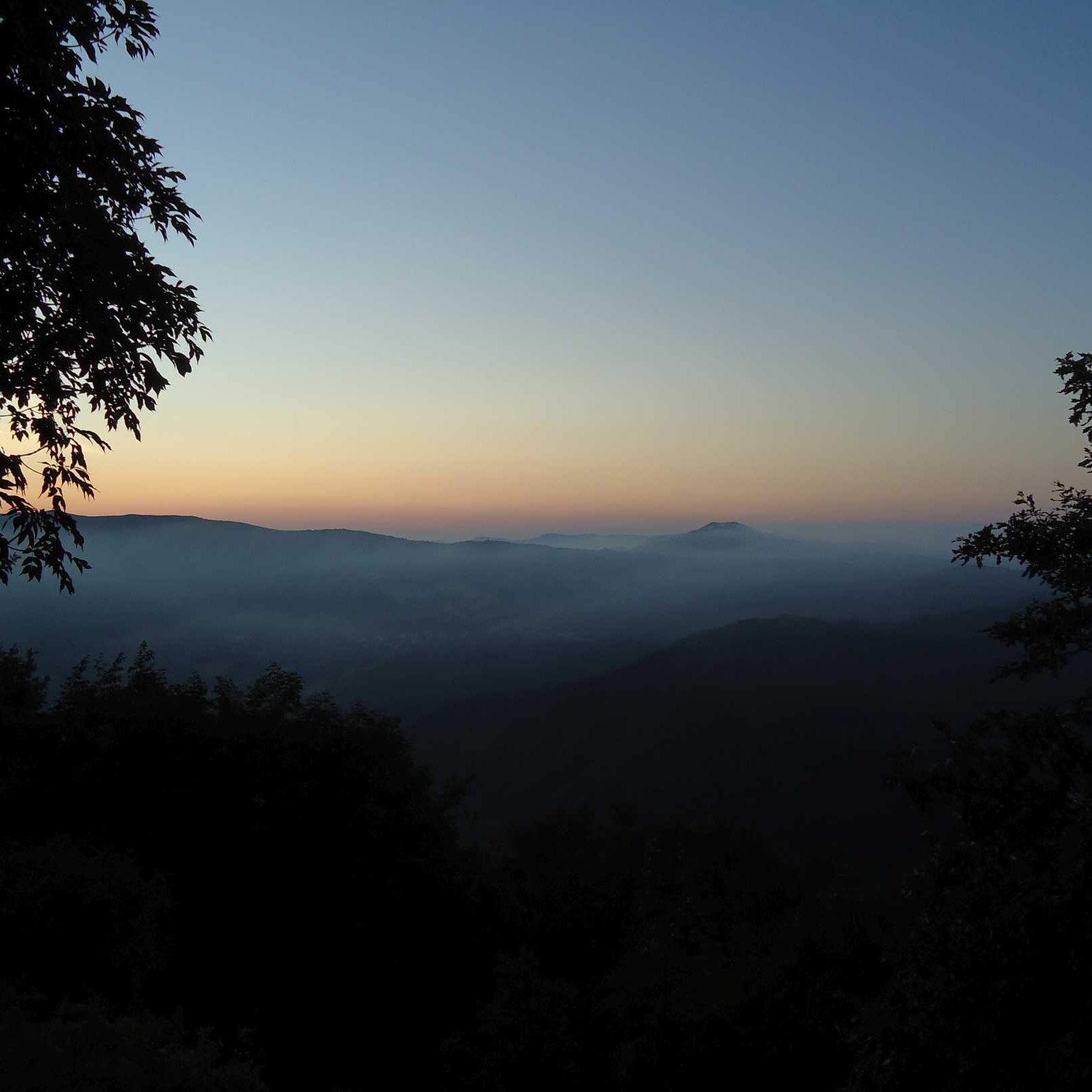 Alba verso la Futa