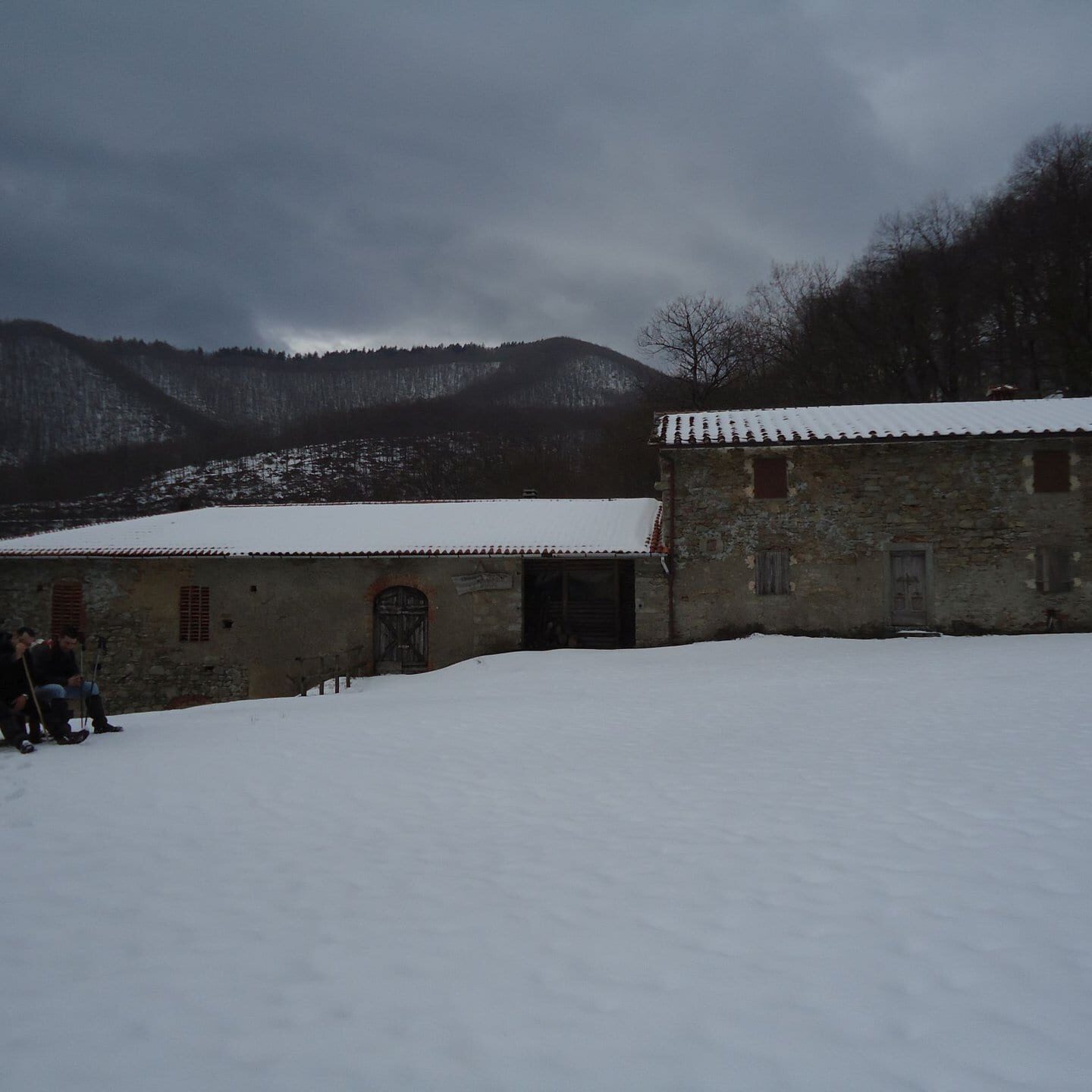 Cascina delle Barbe neve