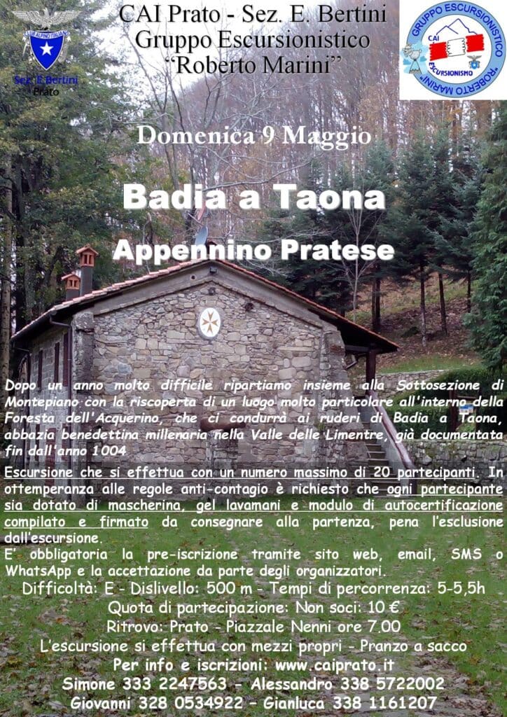 Locandina Badia a Taona 210509