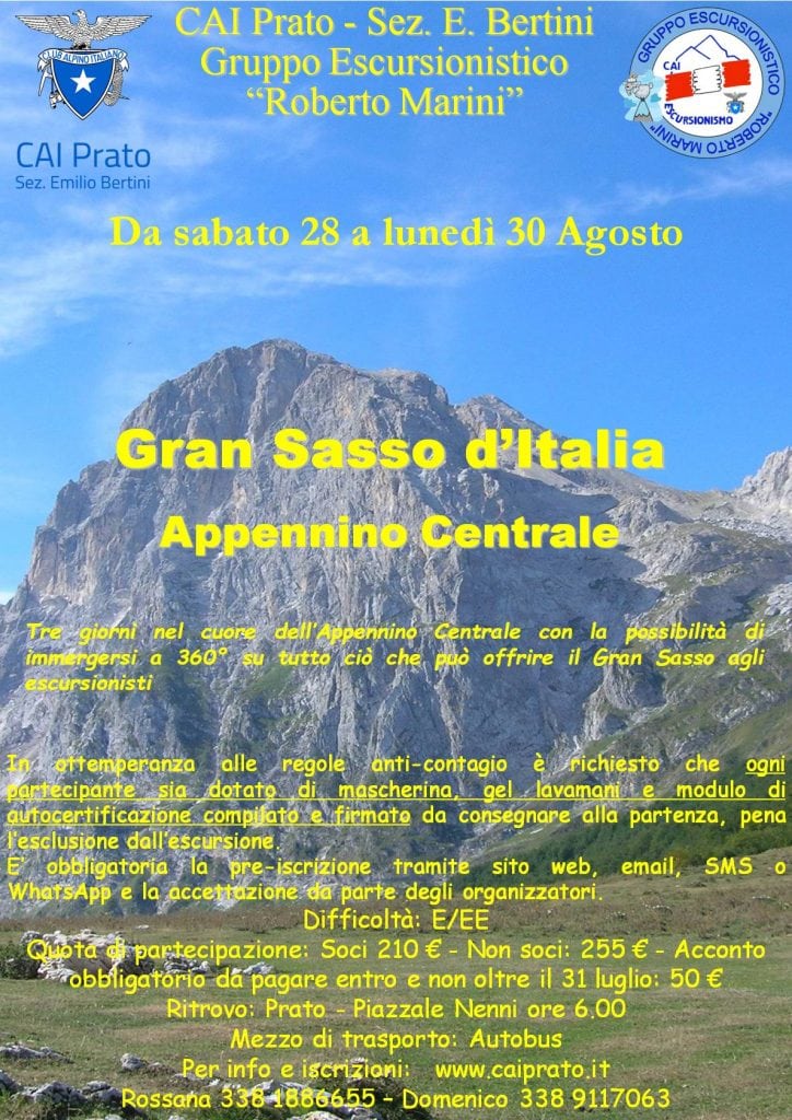 Locandina Gran Sasso - 210828