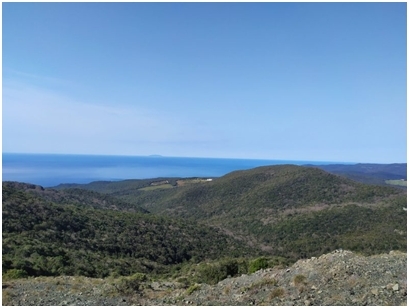 Panorama dal Monte Pelato