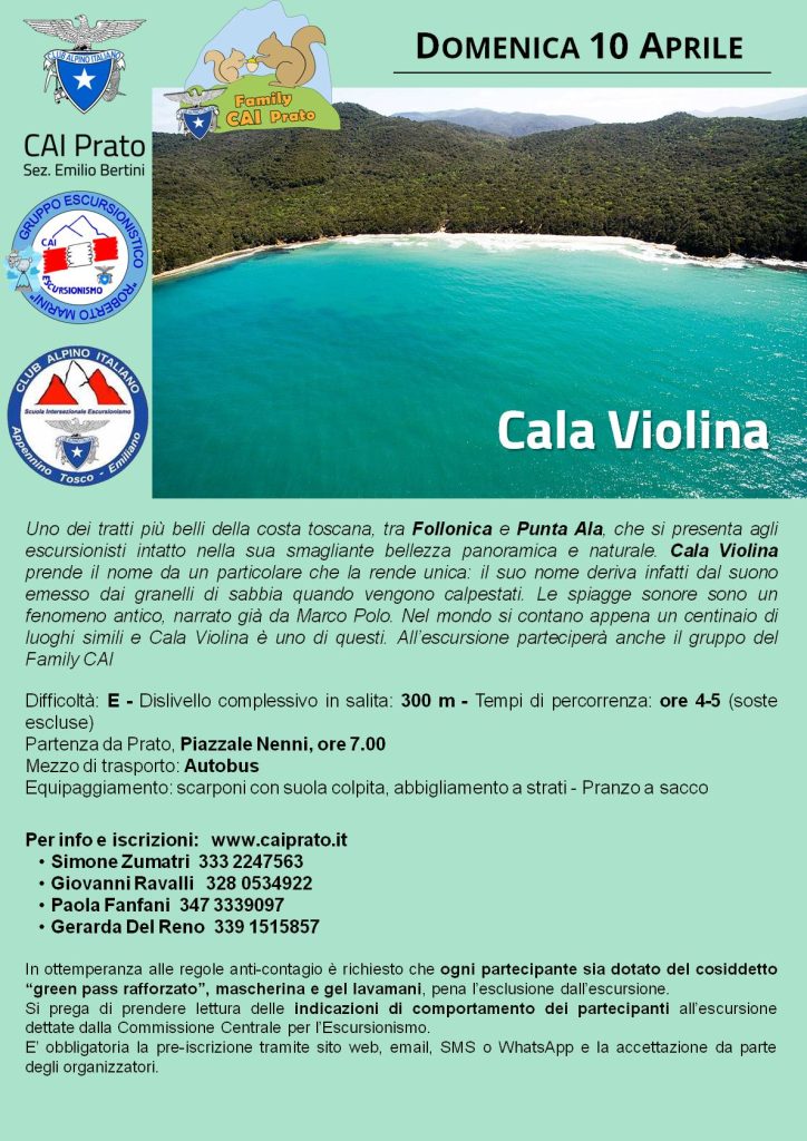 Locandina Cala Violina - 220410