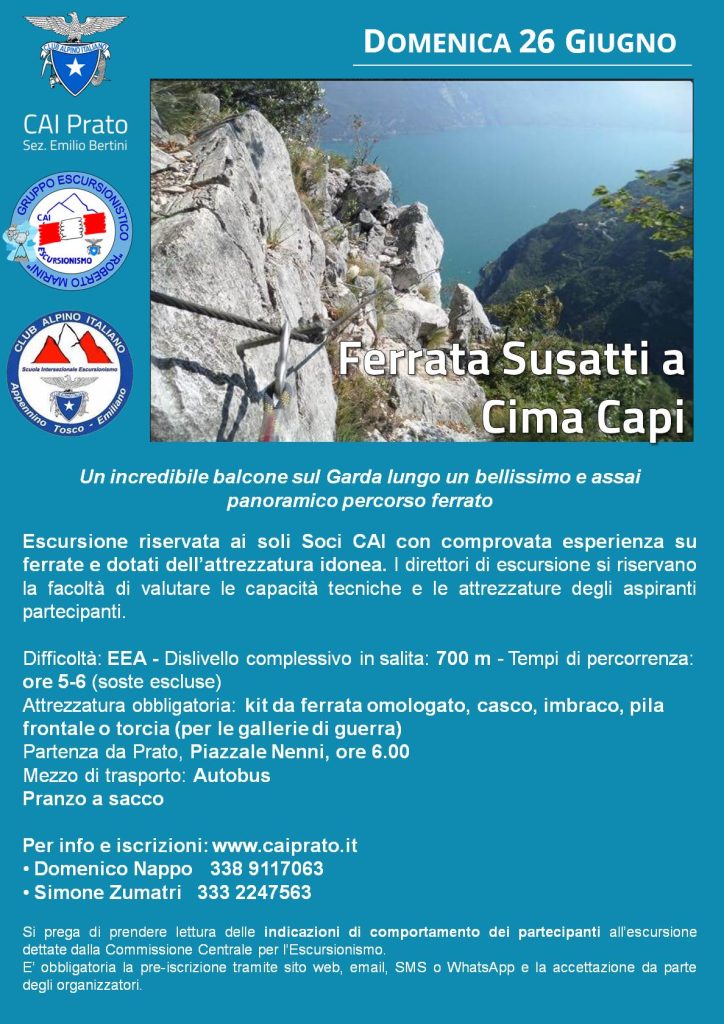 Locandina Ferrata Susatti - 220626