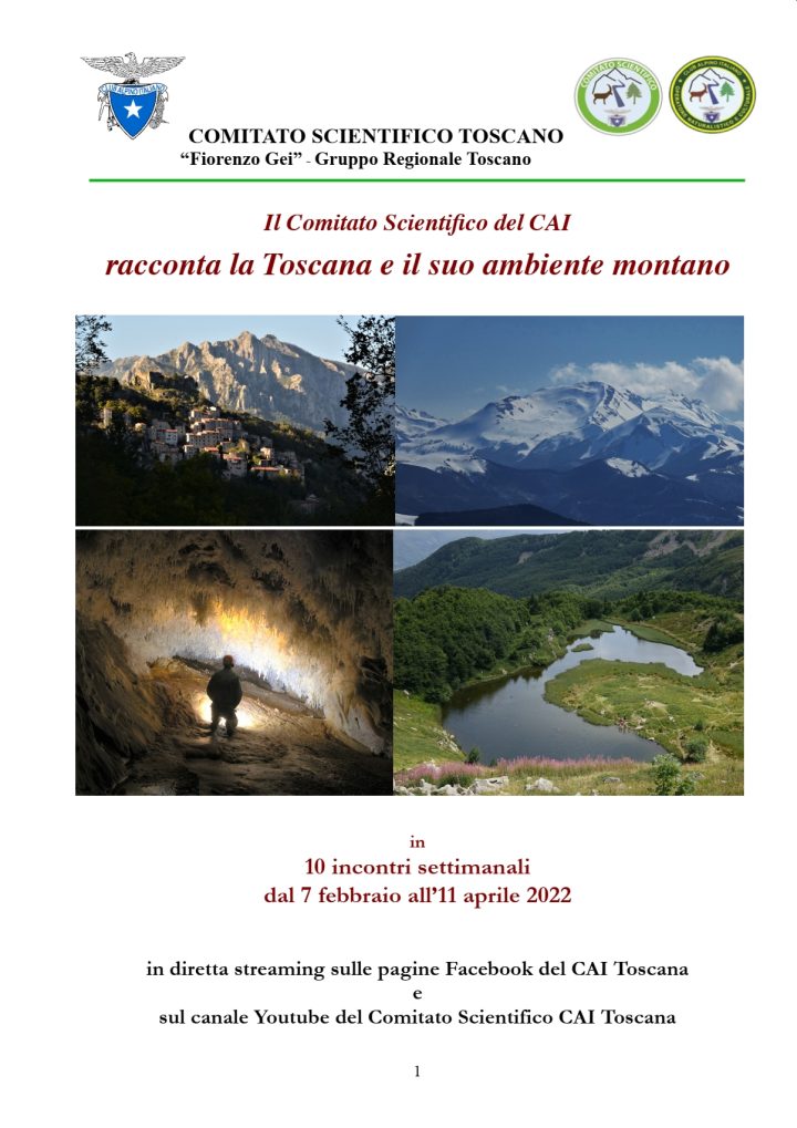 Locandina Toscana ambiente montano 1