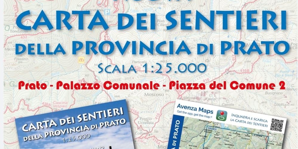 Presentazione nuova carta sentieri Prato