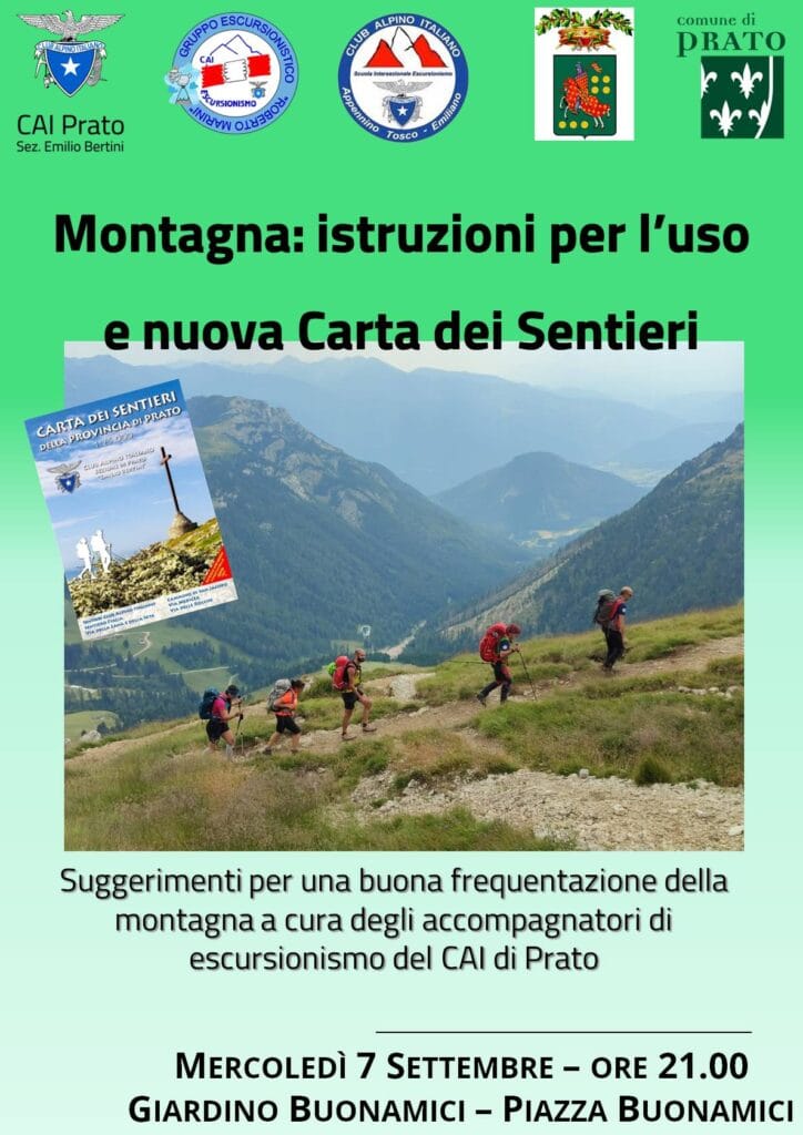 Locandina Montagna istruzioni per l'uso 2022